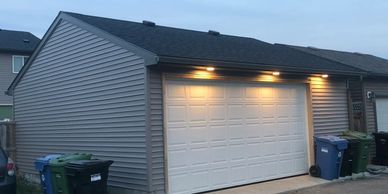 This custom garage has all the bells and whistles 