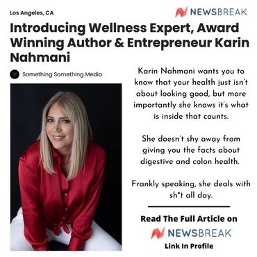 Introducing Wellness Expert, Award Winning Author & Entrepreneur Karin Nahmani 