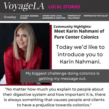 Community Highlights: Meet Karin Nahmani of Pure Center Colonics