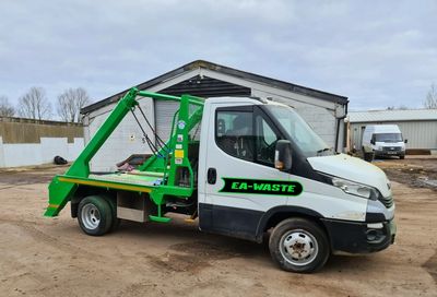 Transit skip, About EA waste. skip hire from www.ea-waste.co.uk