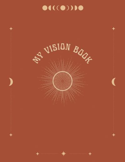 Cover of My Vision Book guided journal