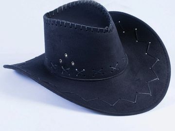 Suede Look Cowboy Hat