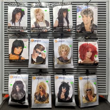 Mullet Rocker Wigs