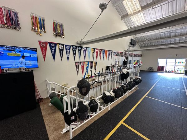 Golden State Fencing Academy state-of-the-art facility in San Francisco.