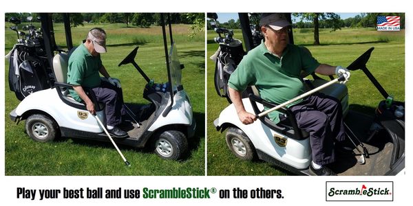 Scramble Stick golf ball retriever by ScrambleStick Scramble Pic Stik-n-go Pick-up Stick