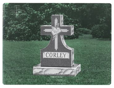 Cross headstone