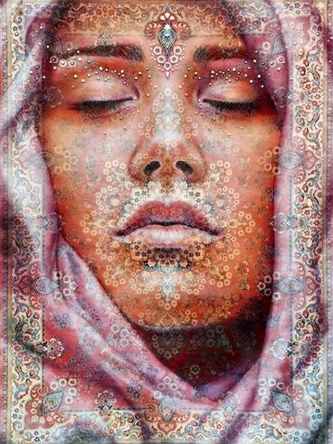 A beautiful artwork entitled Introspection available from art brokers Delegance Fine Art