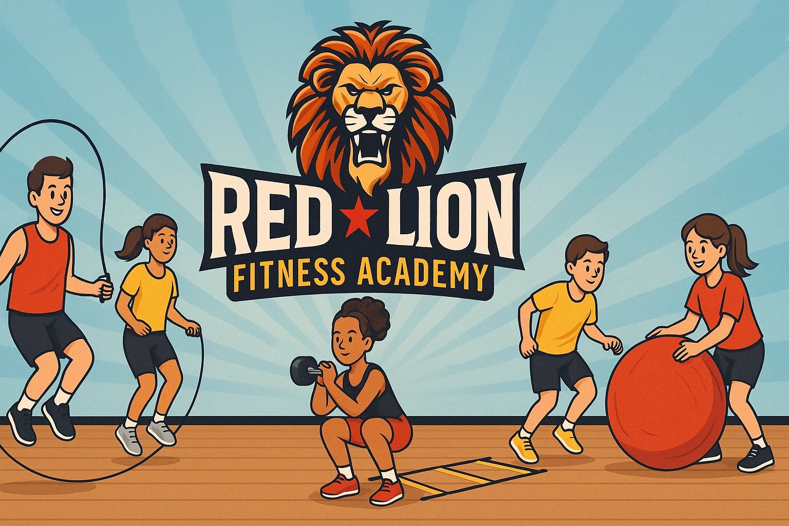 Kelas Kebugaran Anak Surabaya – Red Lion Fitness Academy