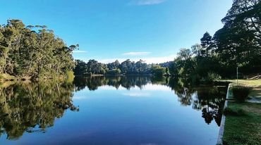 Lake Daylesford. Daylesford Victoria.