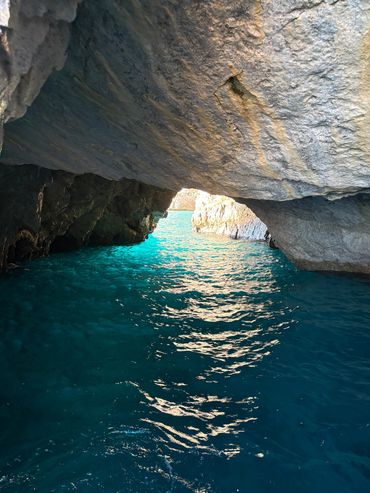Italy Blue Grottos on the Island of Capri