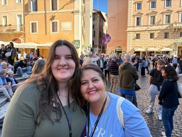 Me and my beautiful daughter in Italy