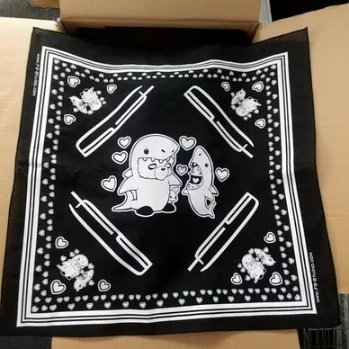 custom band merch bandana