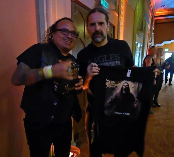 With Andreas Kisser