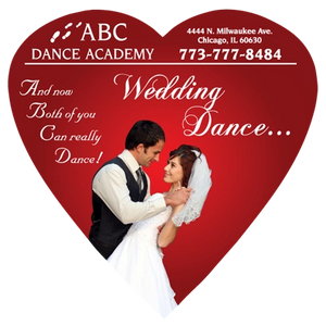 Private dance lessons for first wedding dance are offered for couples at ABC Dance Academy