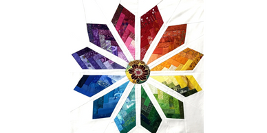 Diamond shape multicolor