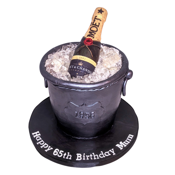 Moet special occasion birthday cake
