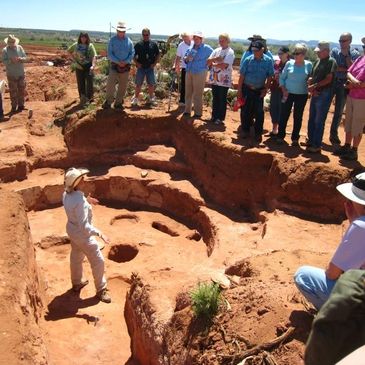 Puebloan Pithouse excavations.