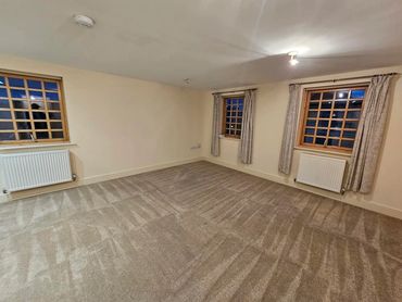 Carpet clean during an end of tenancy clean on a flat in Midhurst