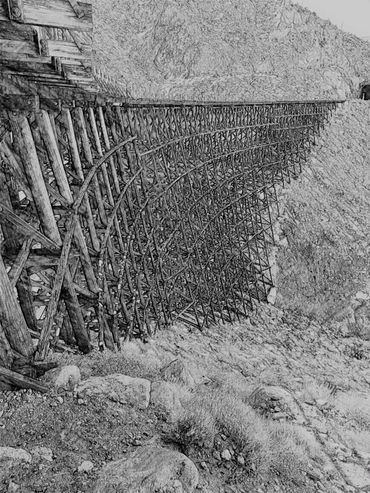 Goat Canyon Trestle Sketch