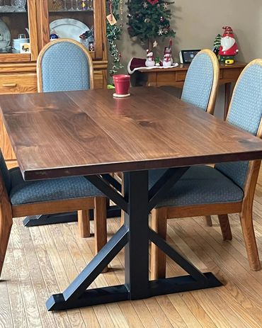 Rustic Farmhouse Steel Table Legs