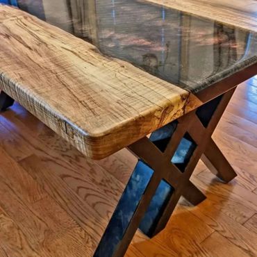 Double X Metal Table Legs