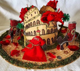 Rome, Kentucky Derby Hat, Colosseum