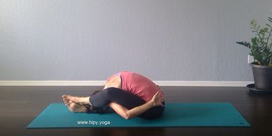 Reclining Turtle Pose, Supta Kurmasana, Sleeping Tortoise Pose