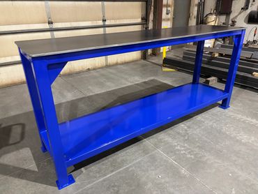 Heavy-Duty stationary workbench from Gemini Metal Works