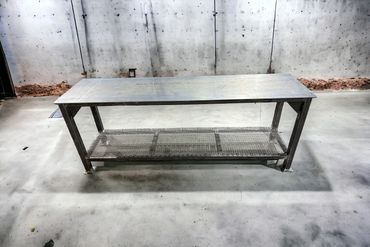 Heavy-Duty stationary workbench from Gemini Metal Works