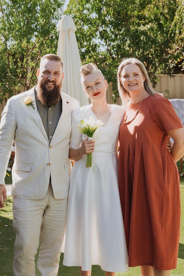 Simple wedding in Kilmore, Macedon Ranges, Regional Victoria