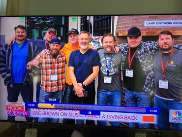 On TV Zac Brown's Camp Southern Ground