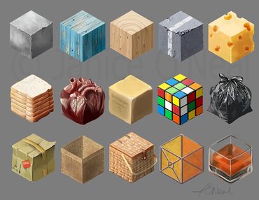Cubes Study
Digital
Photoshop