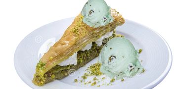 Baklava Sundae