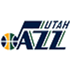 Utah Jazz basketball team logo with a musical note design.