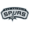 San Antonio Spurs basketball team logo with a stylized spur.
