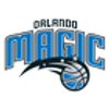 Orlando Magic basketball team logo with a stylized basketball and star.