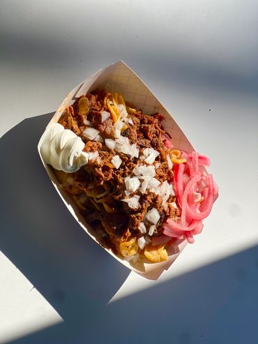 frito pie catering special in spring branch texas food truck event