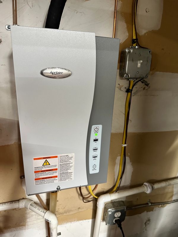 Aprilaire Air Quality Installation in Monroe, CT