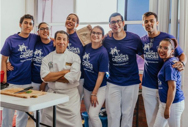 Medicina Culinaria en la Noche de las Ciencias, Jorge Castillo