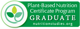 Plant based nutrition certificate program graduate nutrition studies.org