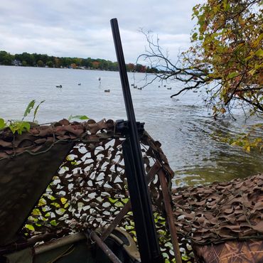 The GRIP even works with steel framed duck blinds of all types, boat, A frame, layout.