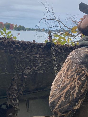 The GRIP even works with steel framed duck blinds of all types, boat, A frame, layout.