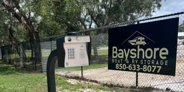 Bayshore entrance keypad