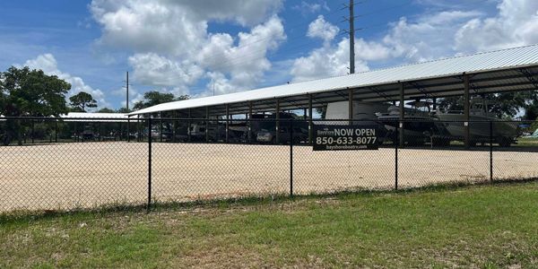 Bayshore facility and fence