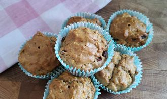 sugar free carrot cake muffins. baby meal delivery service
