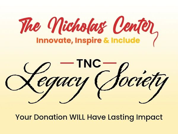 The Nicholas Center Legacy Society donation message.