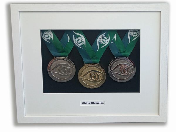 framed medals