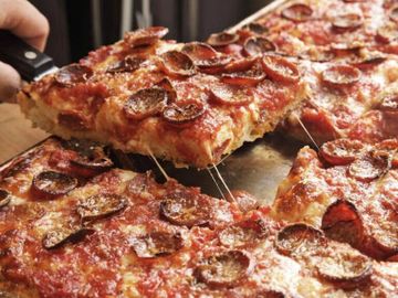 Sicilian or L&B pizza station is a big hit for adult or children parties