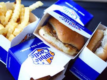 White Castle fun food station is always a big hit for all events.