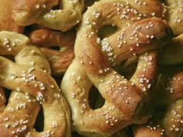 hot and soft hot Pretzel station, carnival food